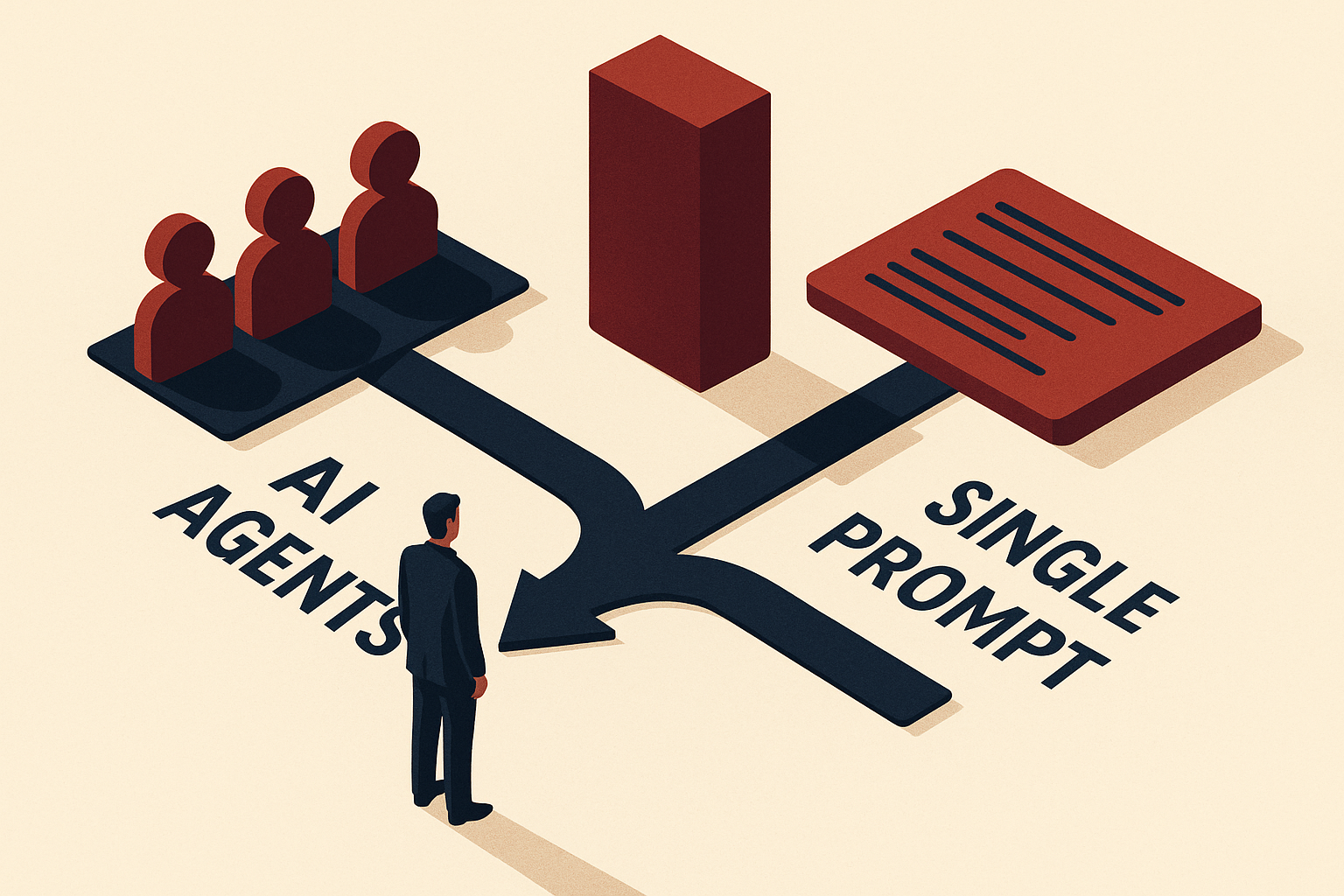 Choosing Between AI Agents and Single Prompts
